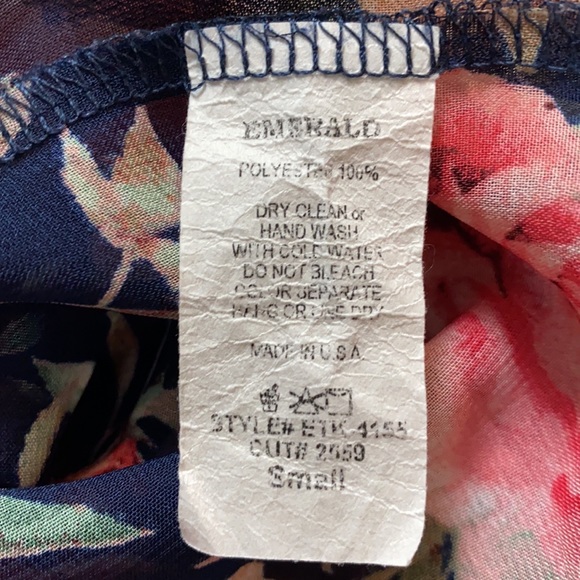 Moe & Arrow Flower Open Sheer Cardigan, Small - Picture 14 of 15